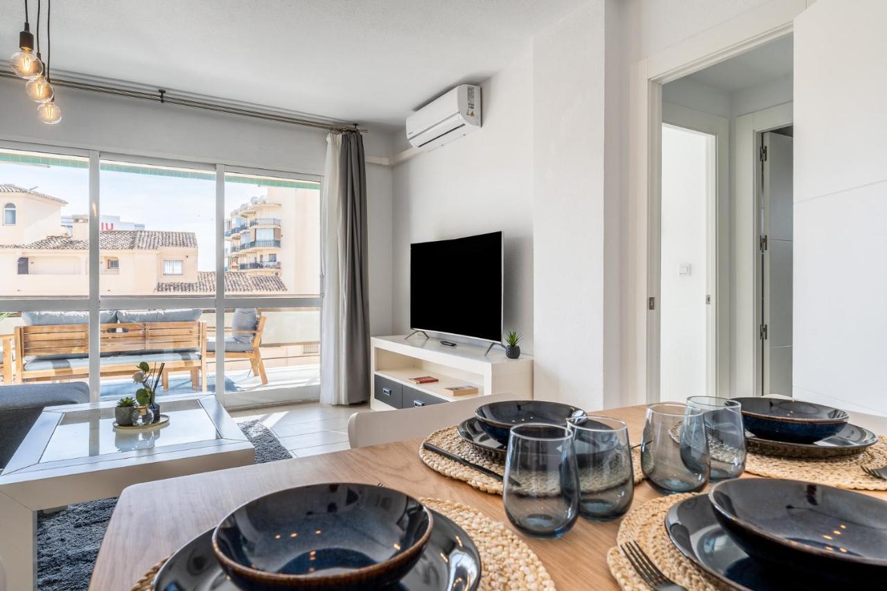 Sea View 2 Bedroom Apartment 2 Min Away From The Beach ตอร์เรโมลิโนส ภายนอก รูปภาพ