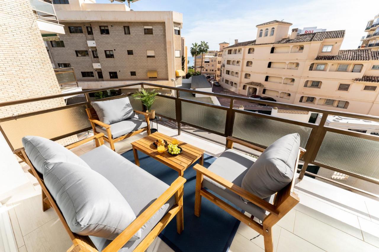 Sea View 2 Bedroom Apartment 2 Min Away From The Beach ตอร์เรโมลิโนส ภายนอก รูปภาพ